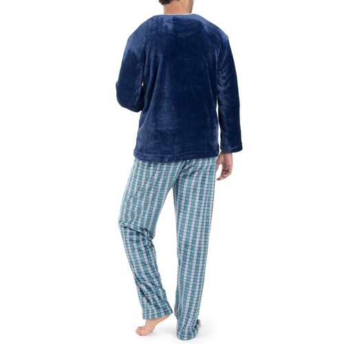 Pijama para Caballero Flanel con Estampado Star West