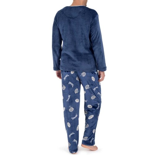 Pijama para Caballero con Pantalon Largo Y Estampado Star West
