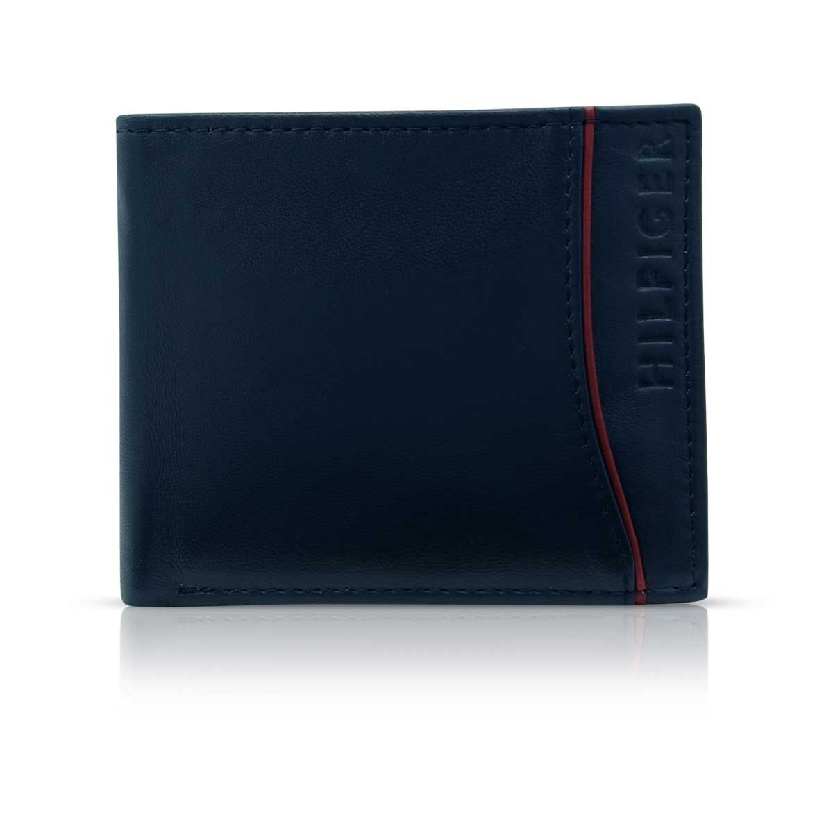 Cartera Bifold Azul Tommy Hilfiger para Caballero