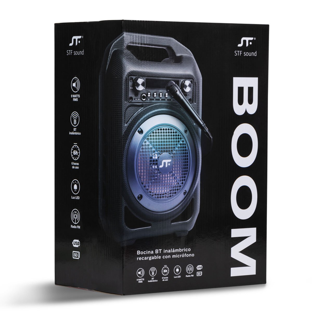 Bocina Boom Negro Stf