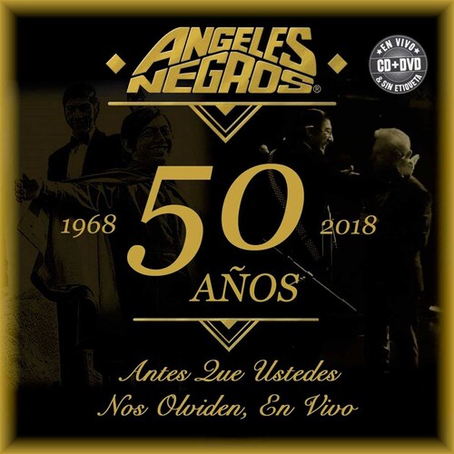 Cd + Dvd Ángeles Negros, 50 Años Antes Que Ustedes Nos Olviden