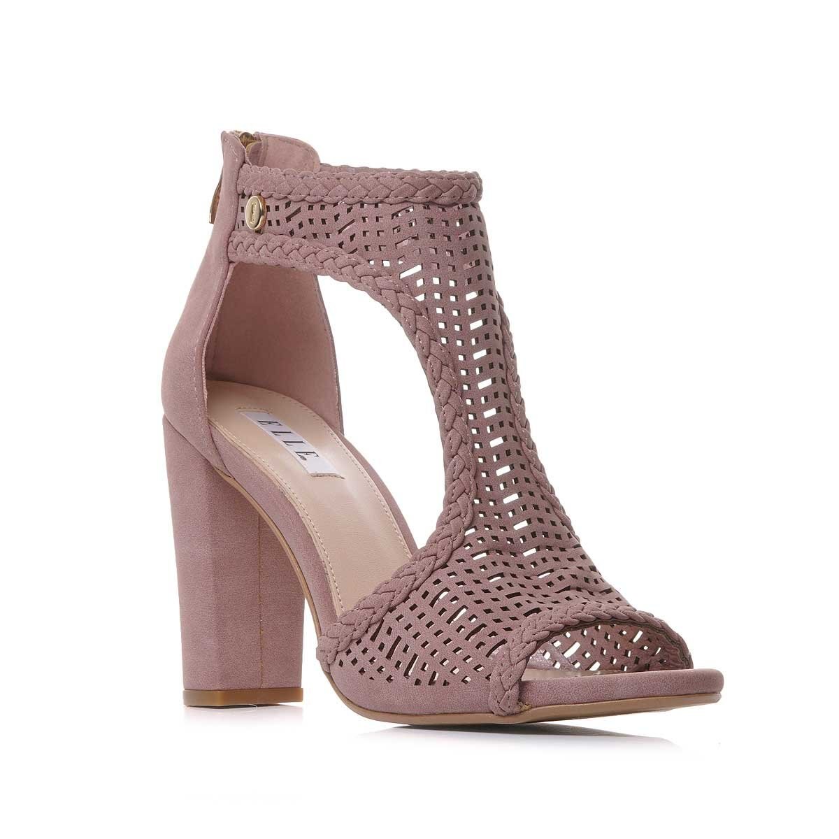 Shootie en T Corte Laser Color Rosa Claro Elle