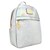 Bolso Backpack Plateado con Efecto Tornasol Baby Phat