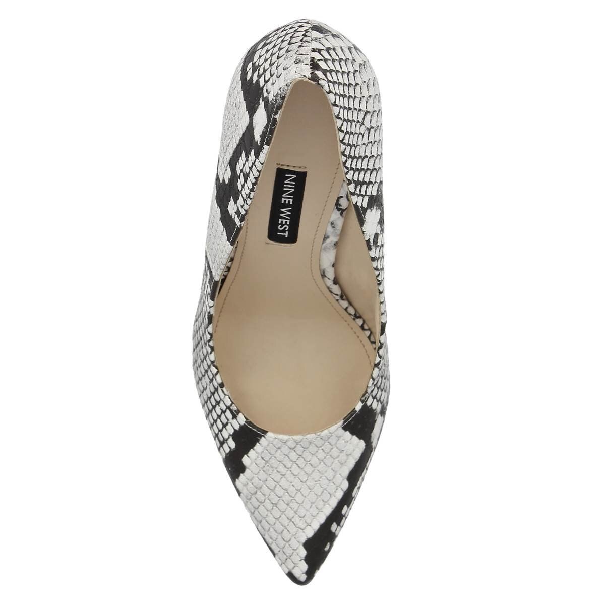Zapatilla Clásica Color Blanco Combinado Nine West