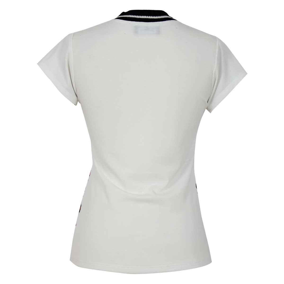 Blusa para Dama Escote Redondo con Estampado de Corazones Romero Britto