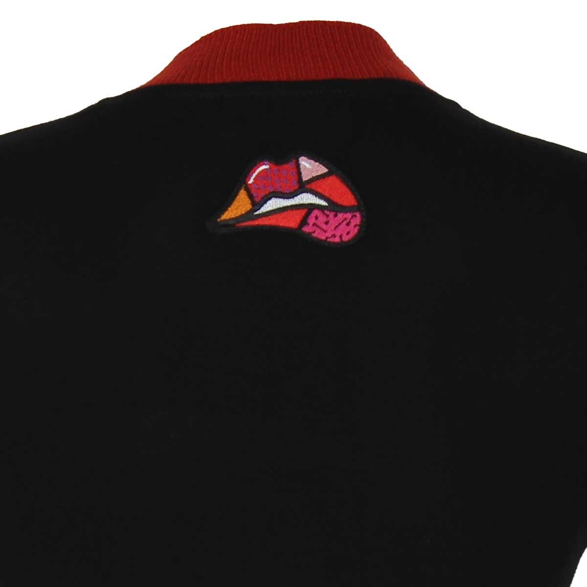 Blusa para Dama Escote Redondo con Estampado Numero Y Letras Romero Britto