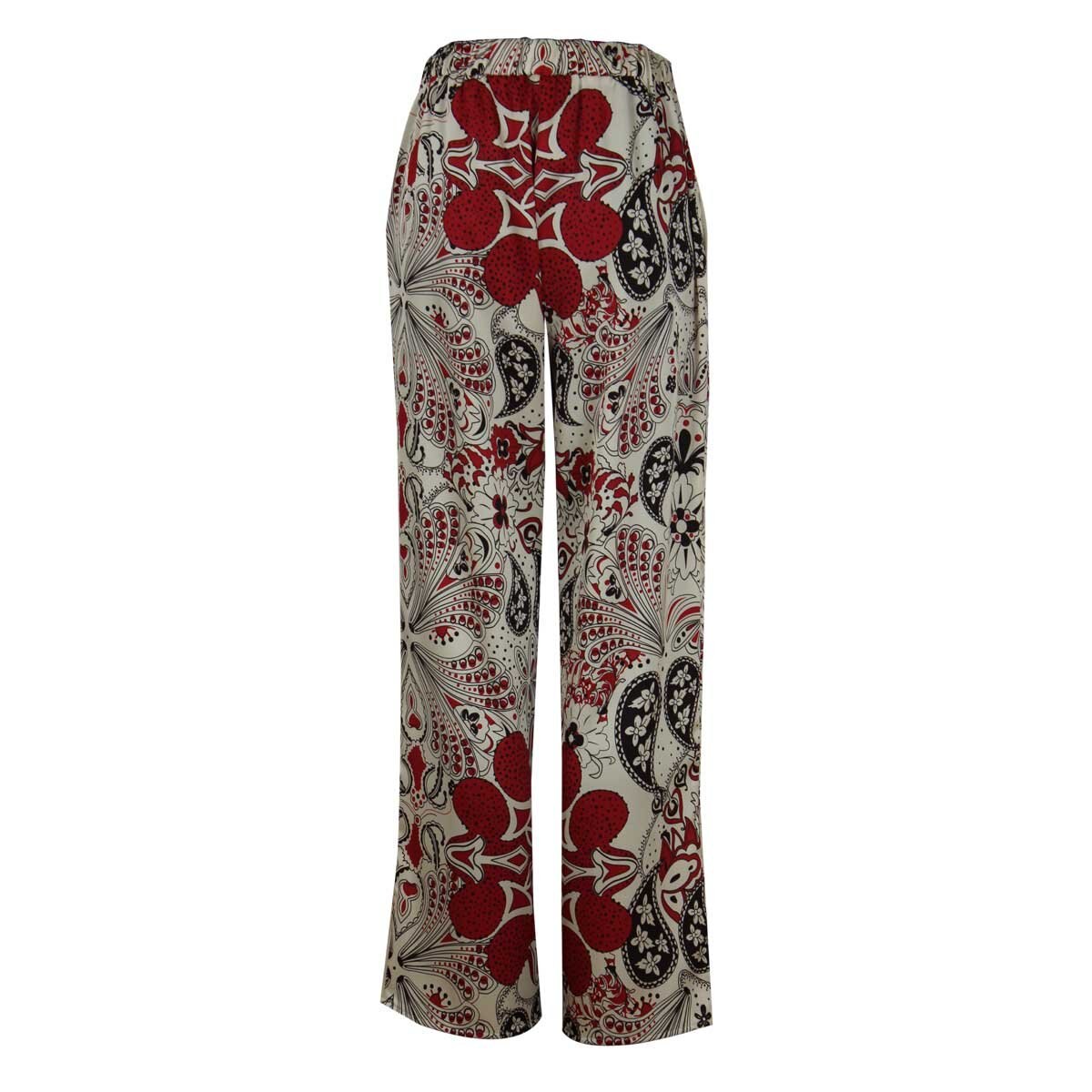 Pantalón Pijama Amplio Diseño Estampado City Femme para Dama