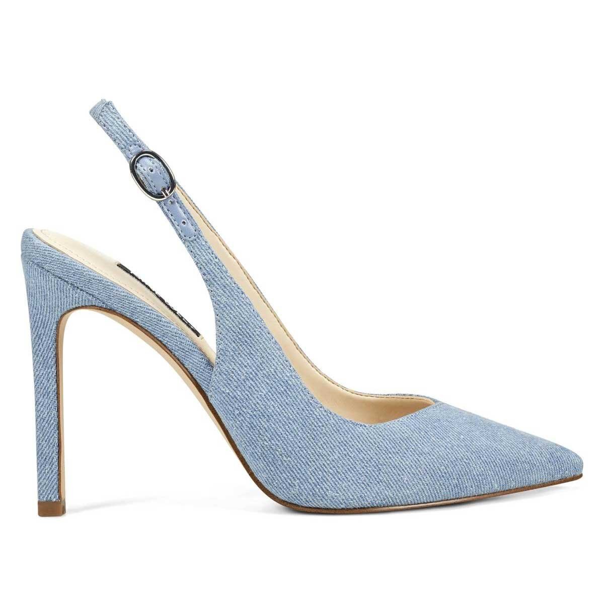 Zapatilla Clásica Color Azul Nine West