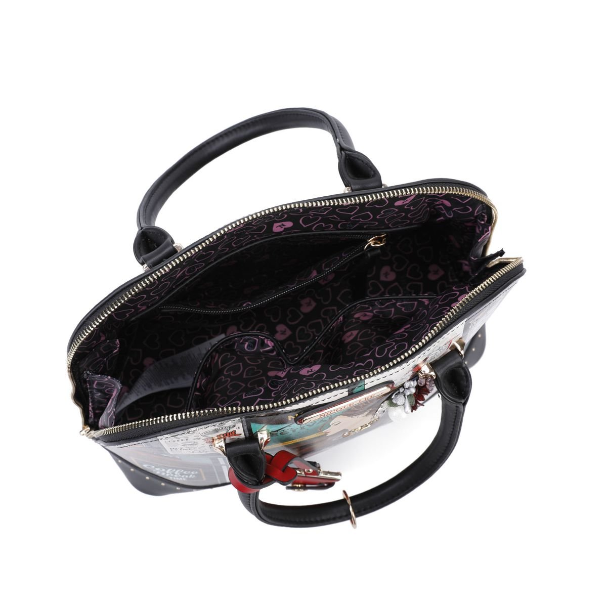 Bolso Tipo Dome Falling In Love Nicole Lee