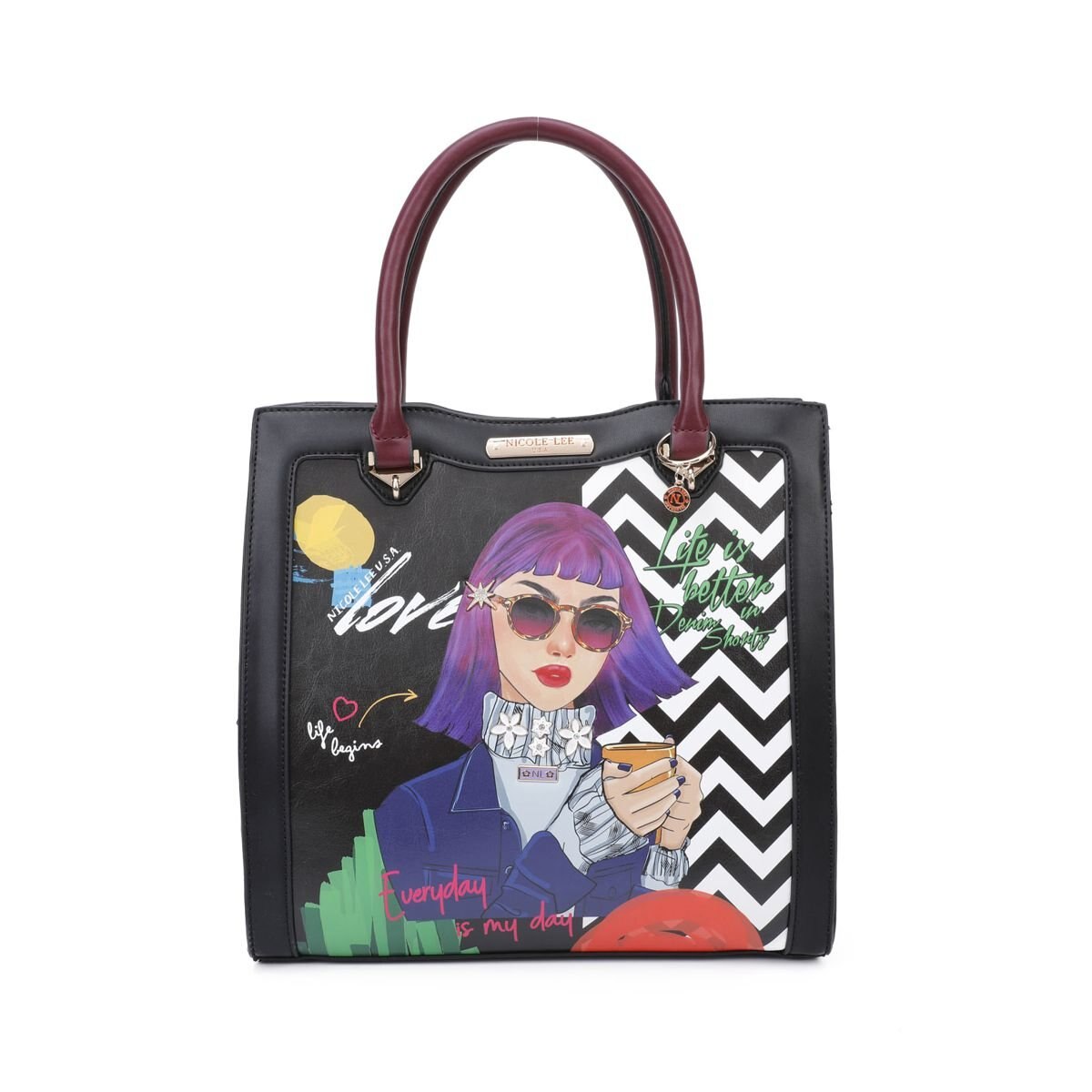 Bolso Tipo Tote Everyday Is My Day Nicole Lee