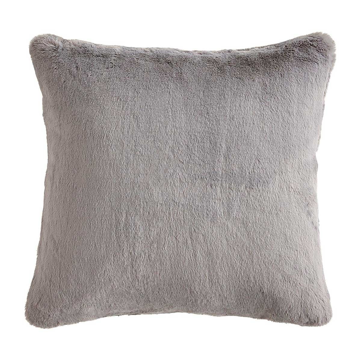 Cojín Bristol Fur Gray Pier 1 Imports