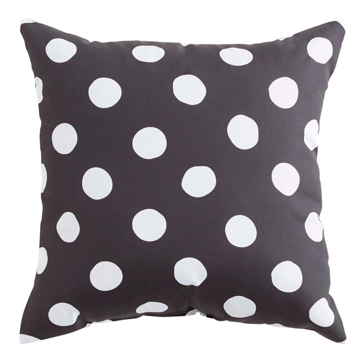 Cojín Polka Dot Black & White Pier 1 Imports