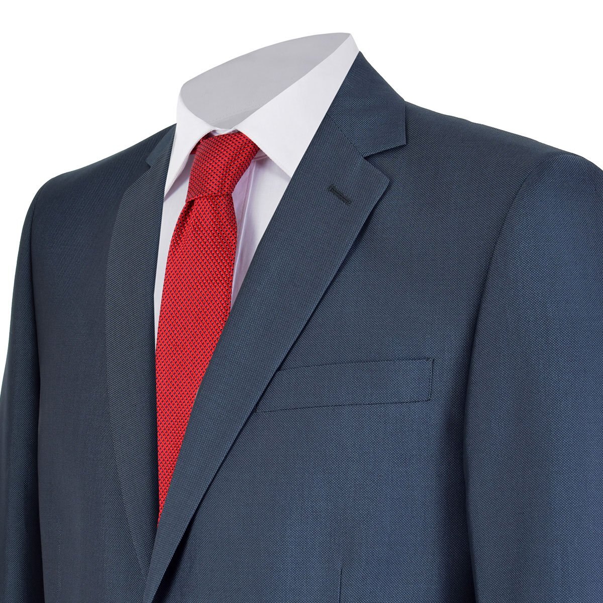 Traje Azul Doble Abertura Carlo Corinto Slim Fit