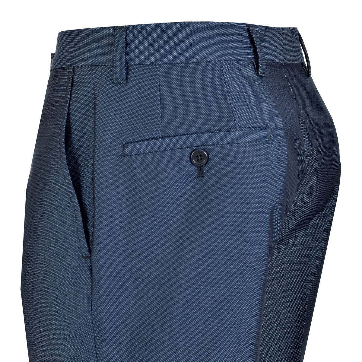 Traje Azul Doble Abertura Carlo Corinto Slim Fit