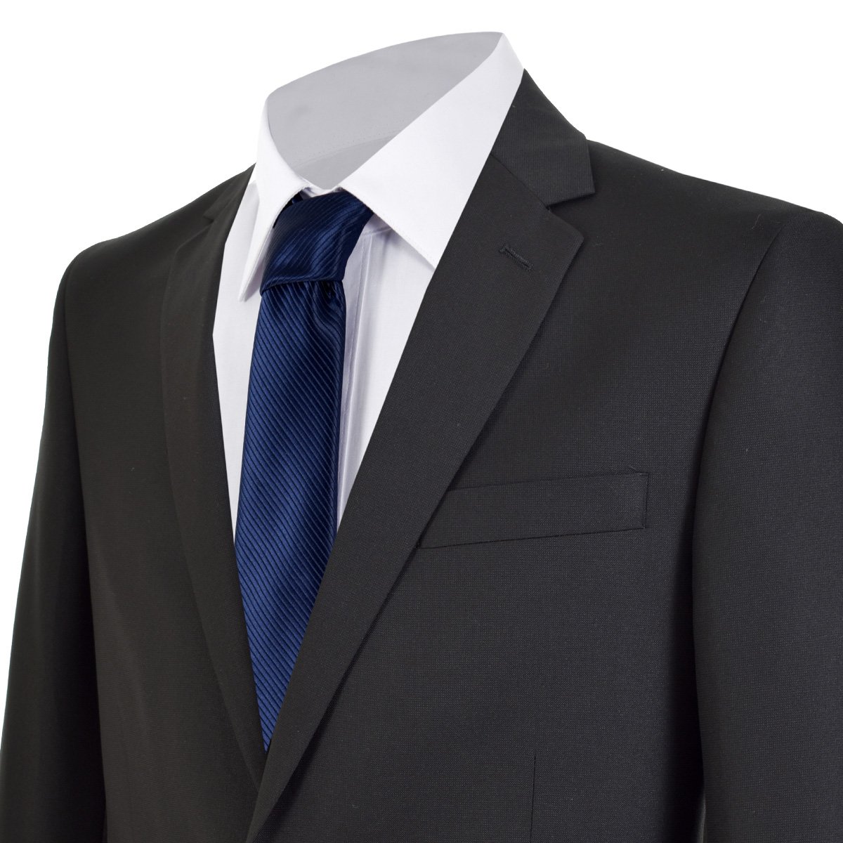 Traje Negro Carlo Corinto Slim Fit