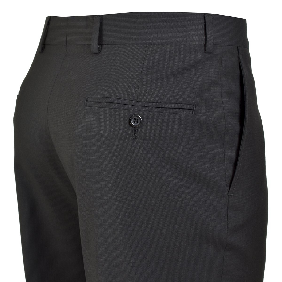 Traje Negro con Detalle en Manga Carlo Corinto Slim Fit