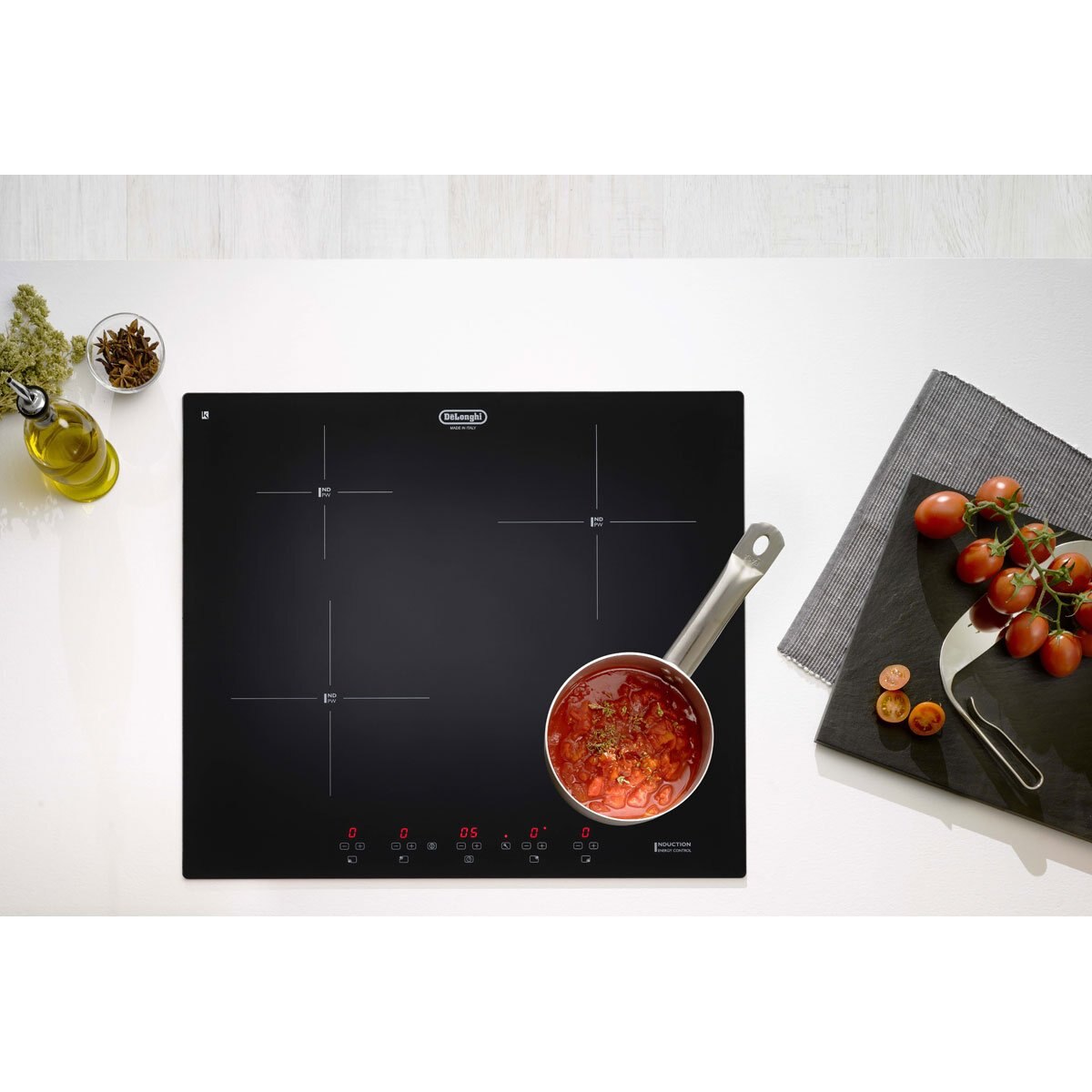 Parrilla Vitroceramica de Inducción 60 Cms Delonghi