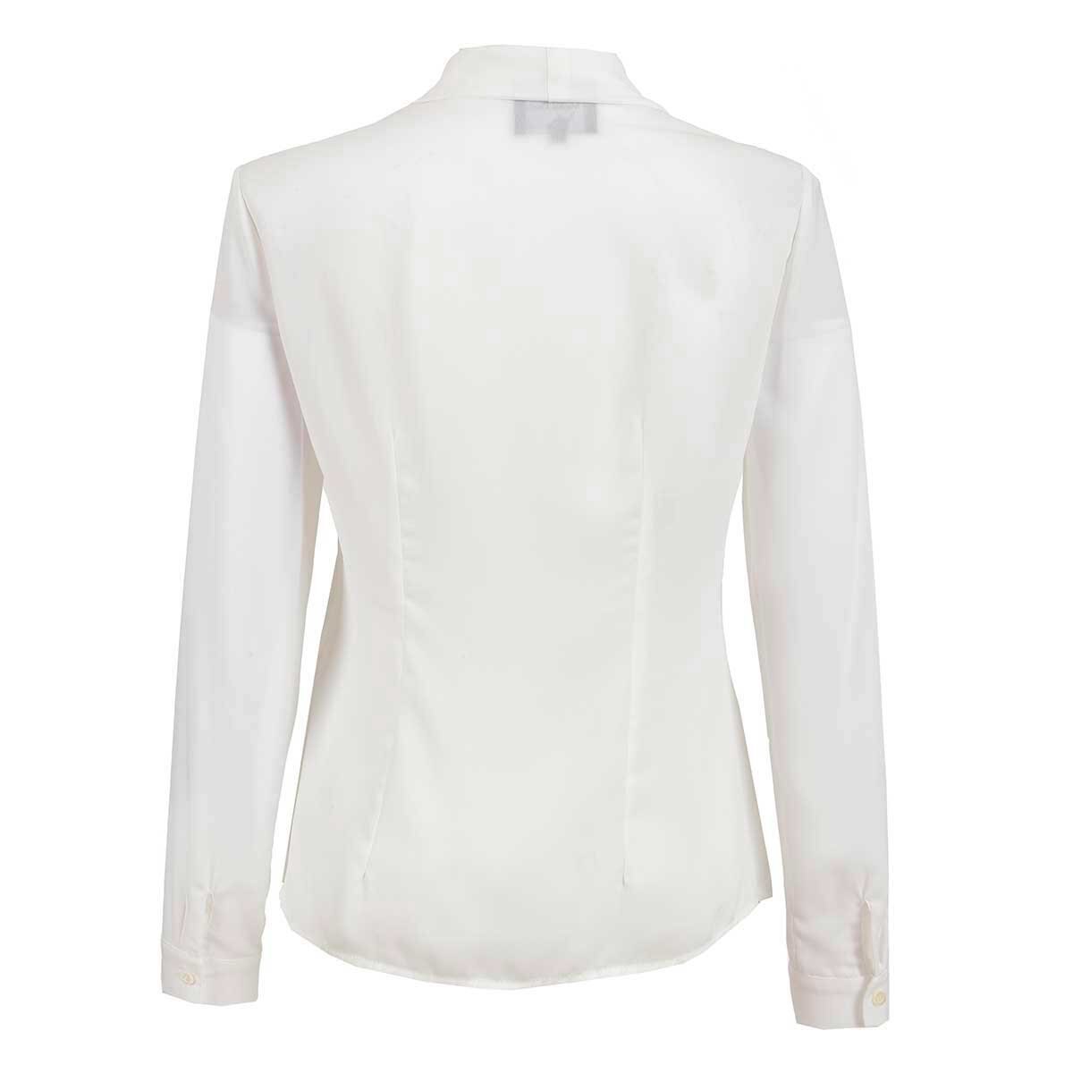 Blusa Shifon con Corbatin Manga Larga Michel Paulini