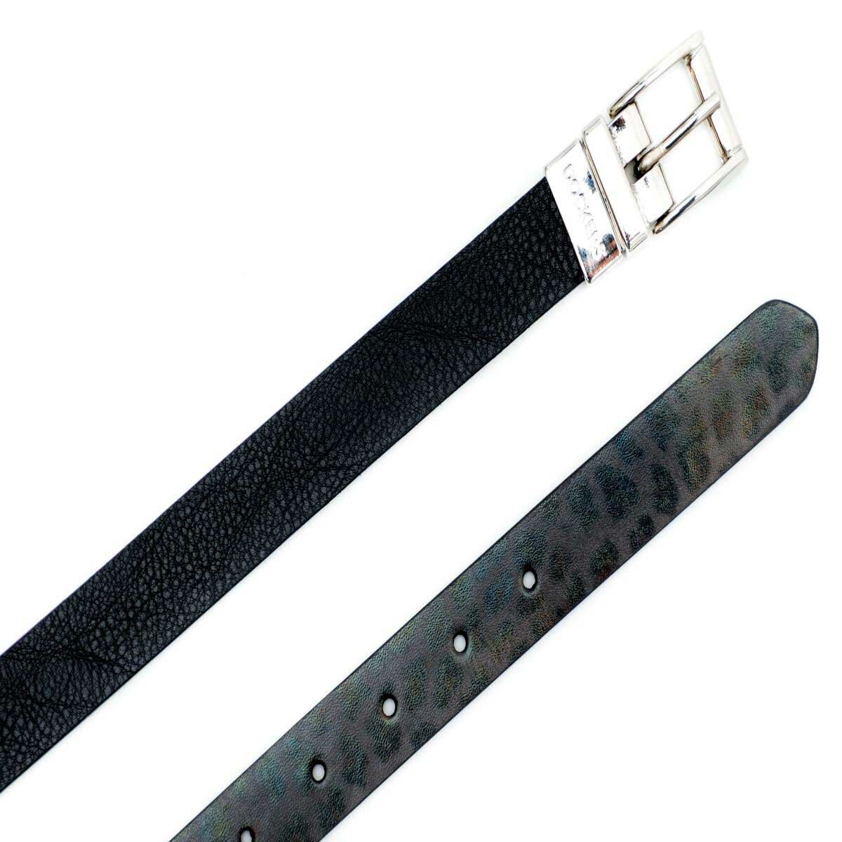 Cinturón Negro Fibra de Cuero Reversible Dockers para Dama