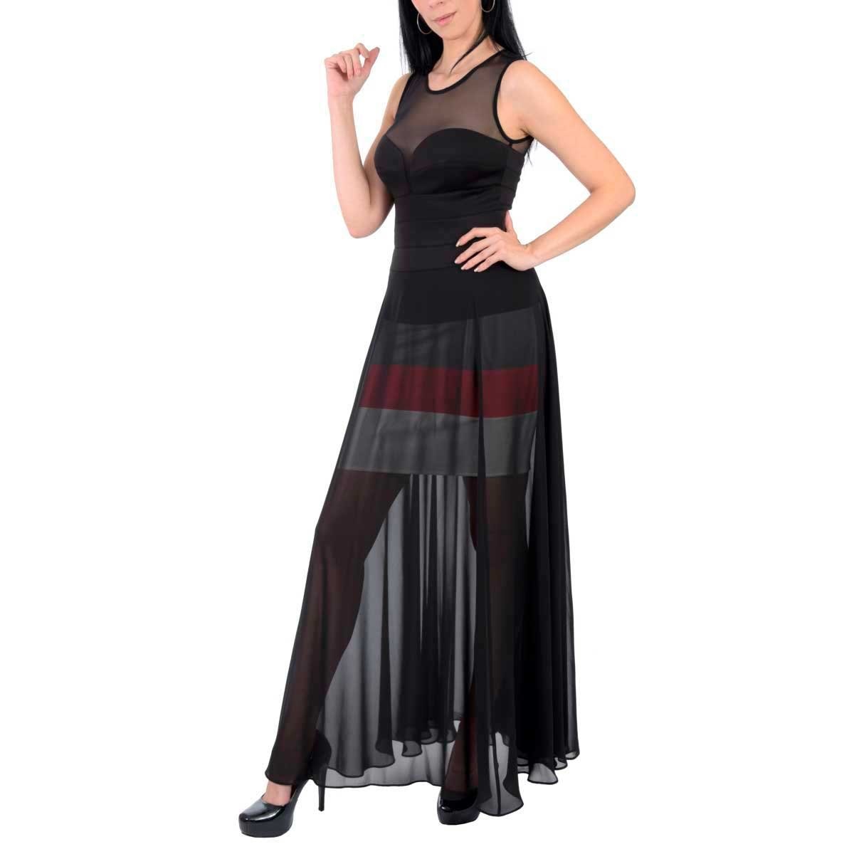Vestido con Transparencia