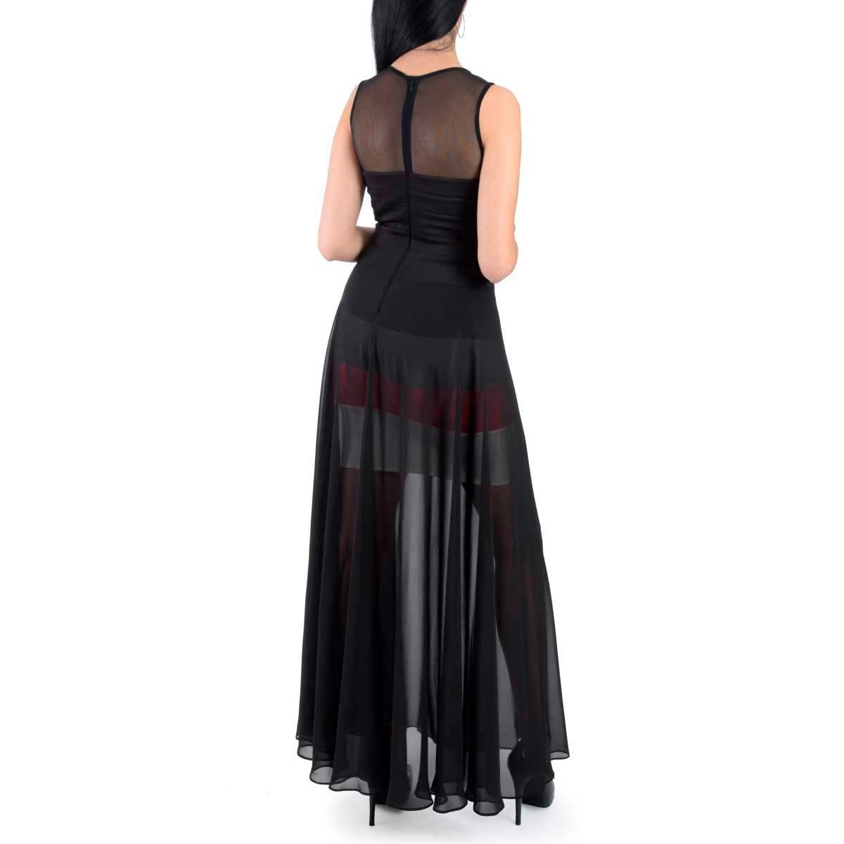 Vestido con Transparencia