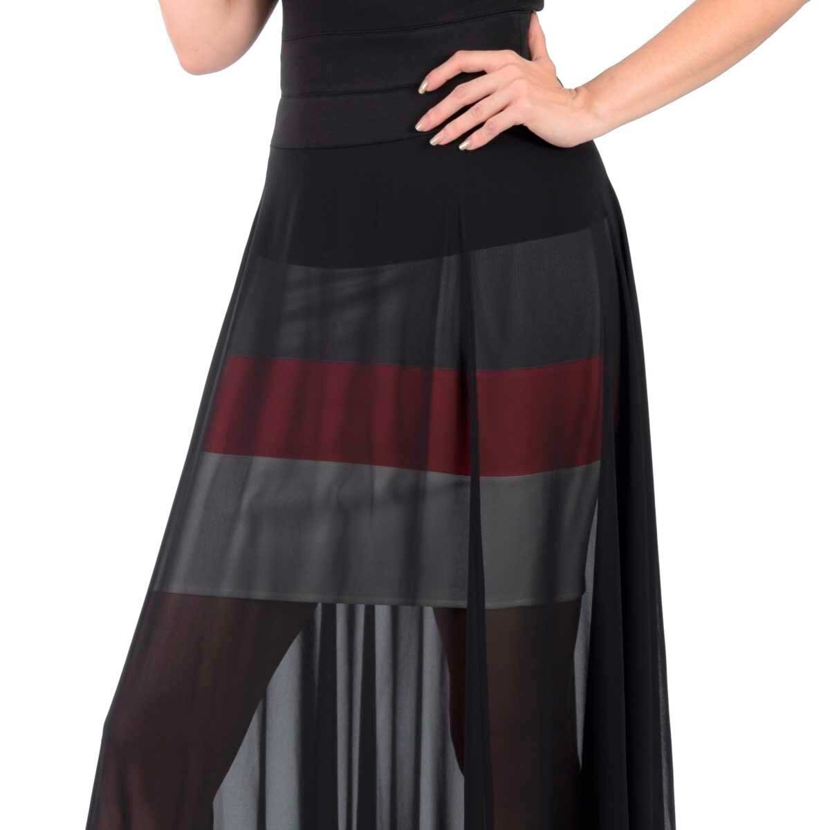 Vestido con Transparencia