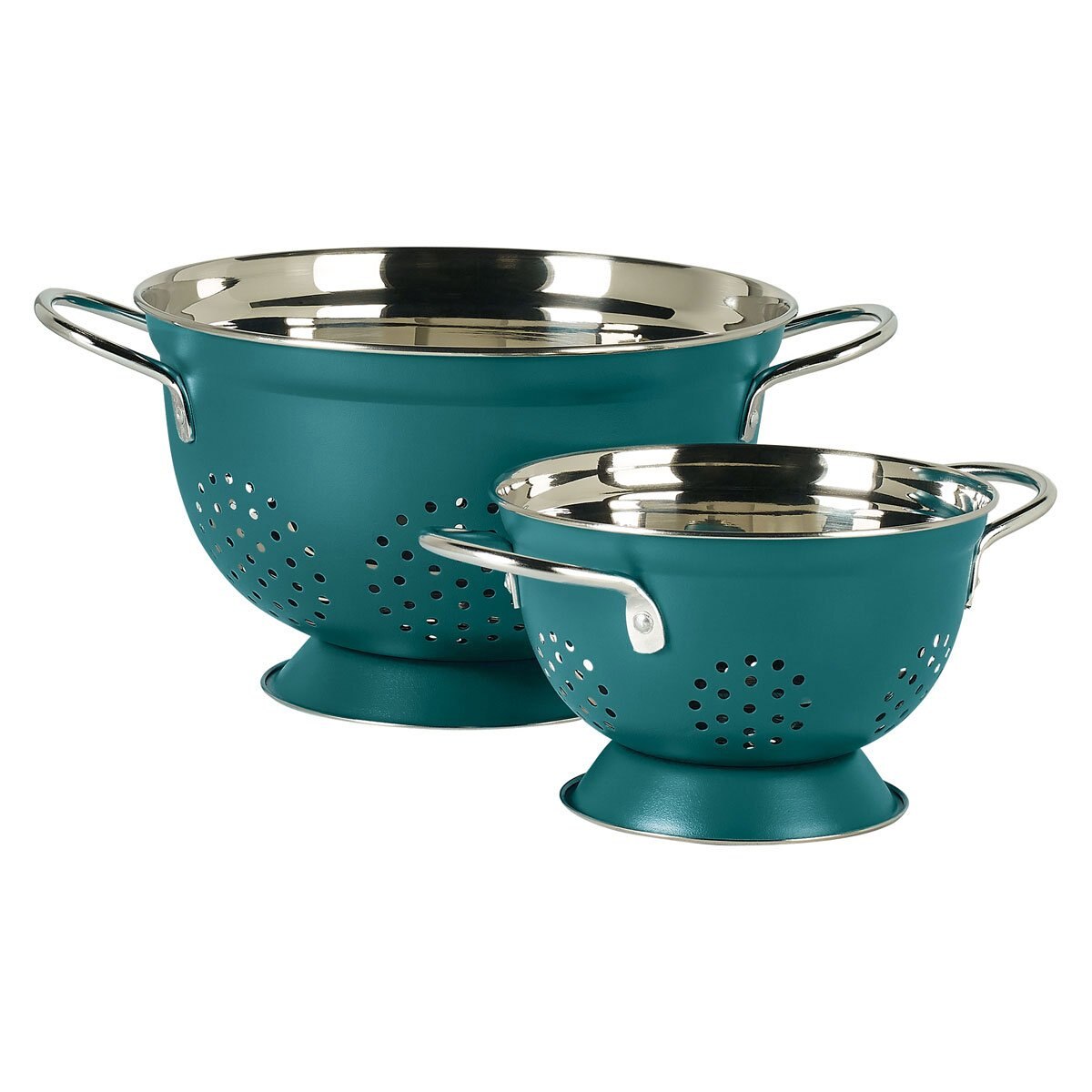 Set 2 Coladores Verde Ttuq2198 Tabletops