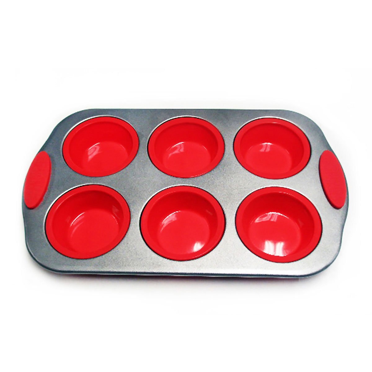 Molde Silicón para 6 Muffin C0132 Ttu