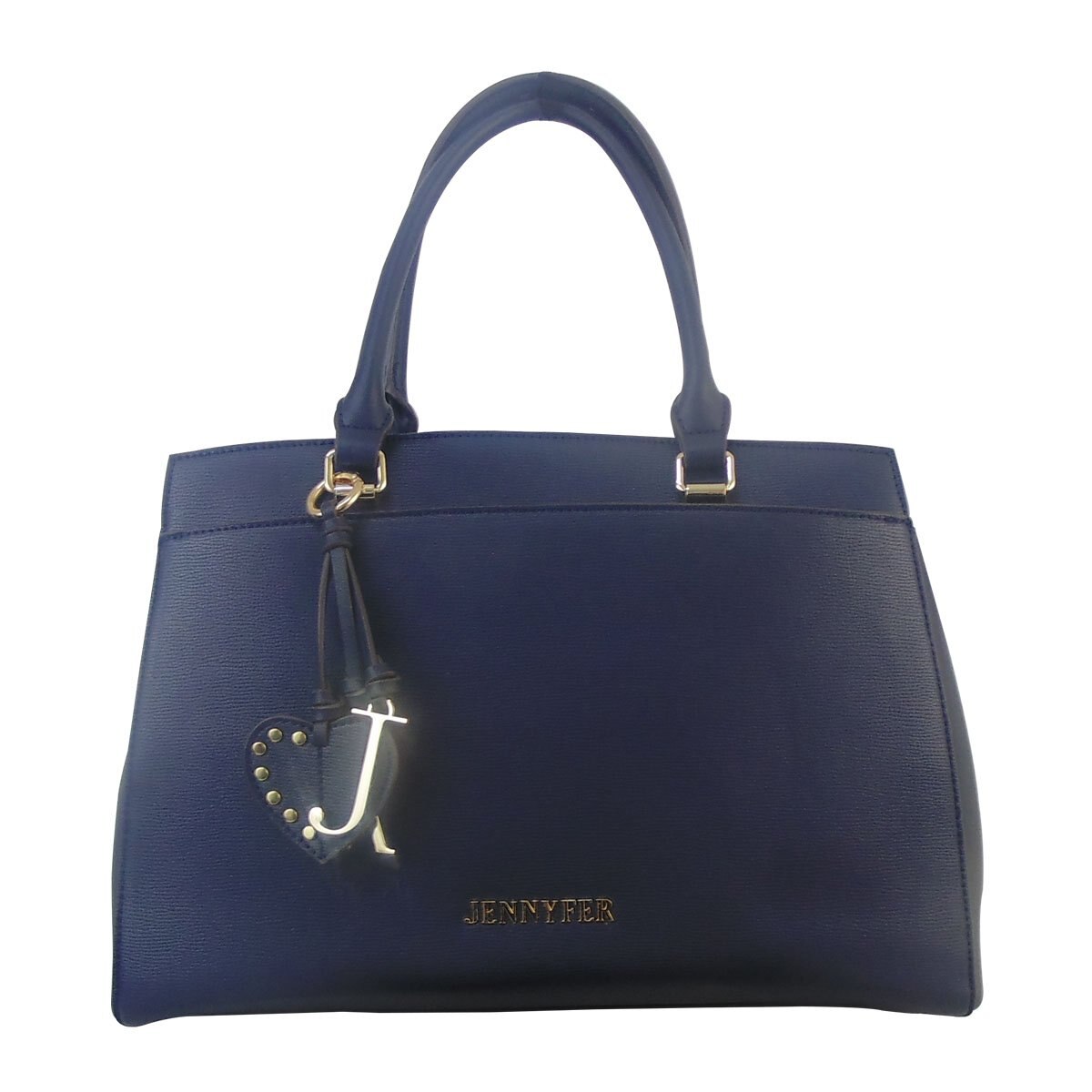Bolso de Color Azul Marino con Dos Asas Jennyfer