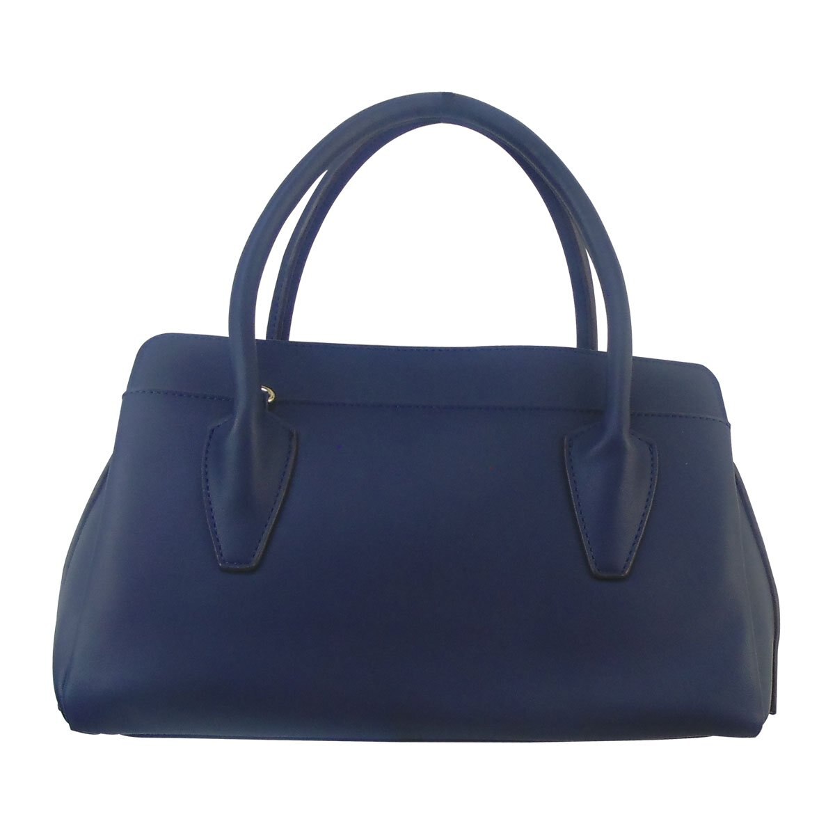 Bolso Color Azul Detalle de Cierre Color Gris Jennyfer