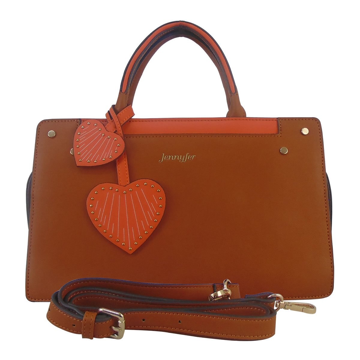 Bolso Color Camel de Dos Asas Jennyfer