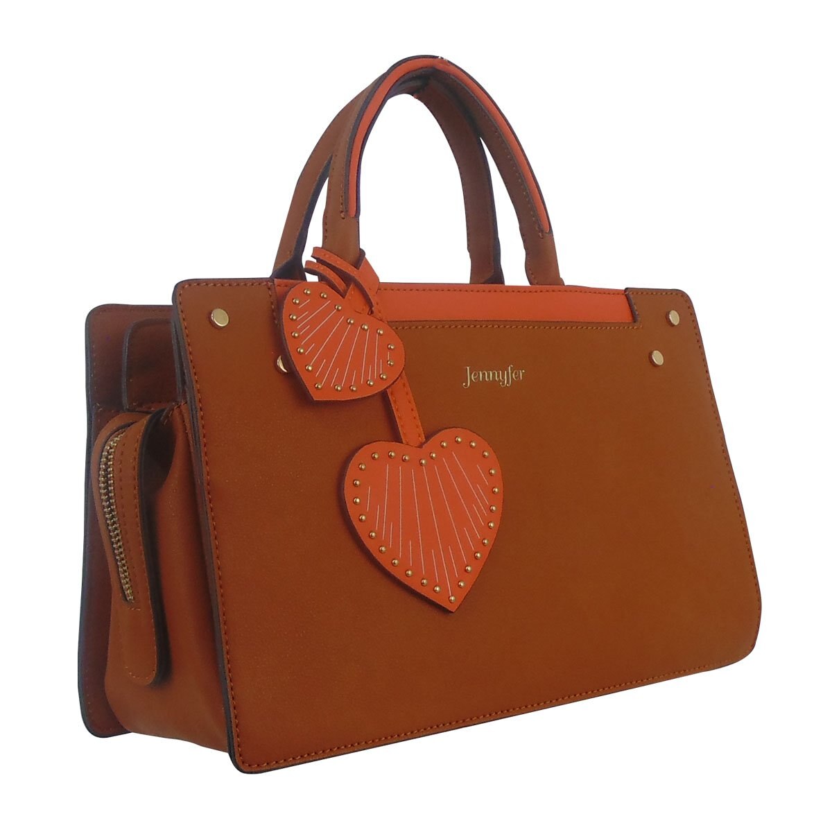 Bolso Color Camel de Dos Asas Jennyfer