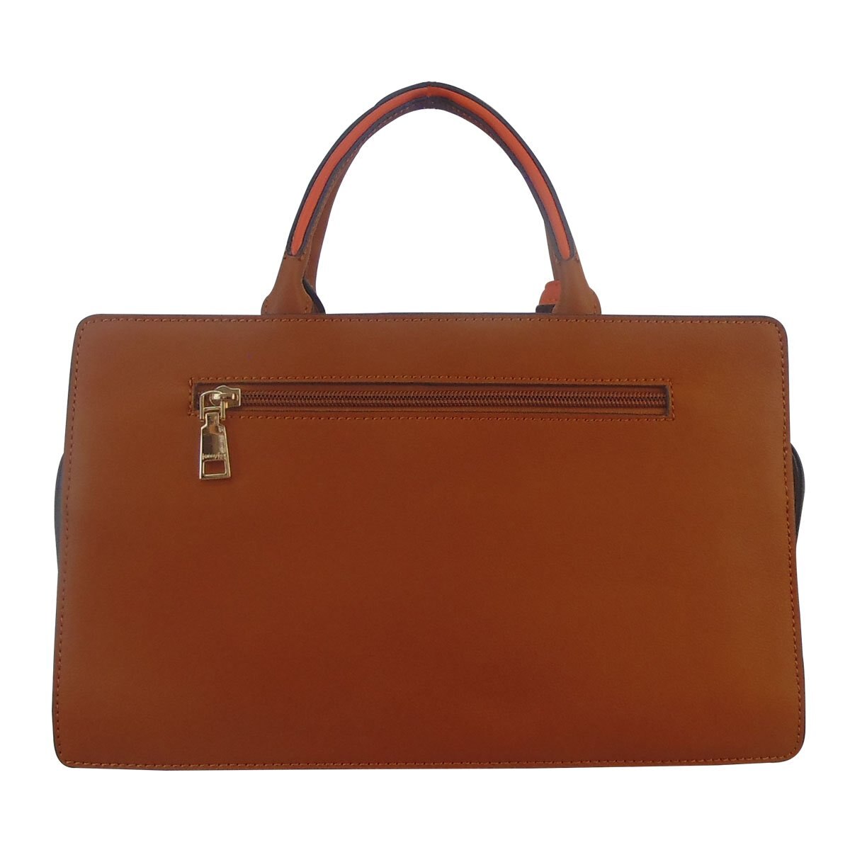 Bolso Color Camel de Dos Asas Jennyfer