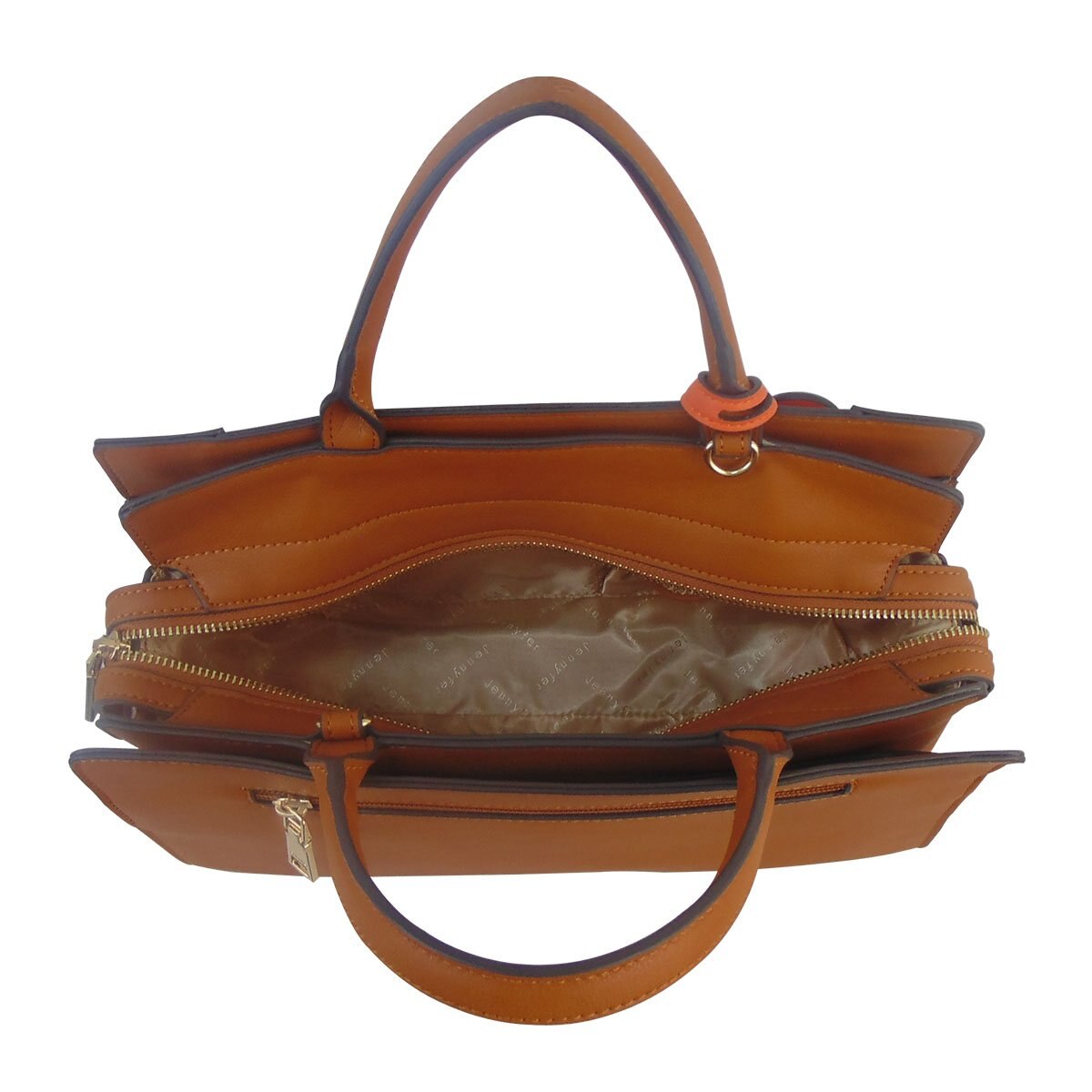 Bolso Color Camel de Dos Asas Jennyfer