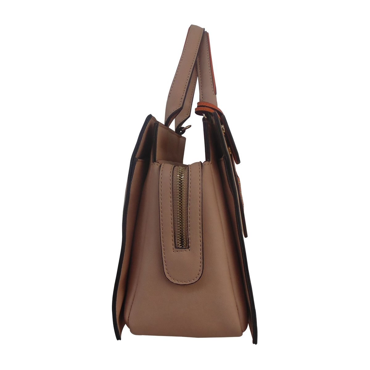 Bolso con Detalles Color Naranja Jennyfer