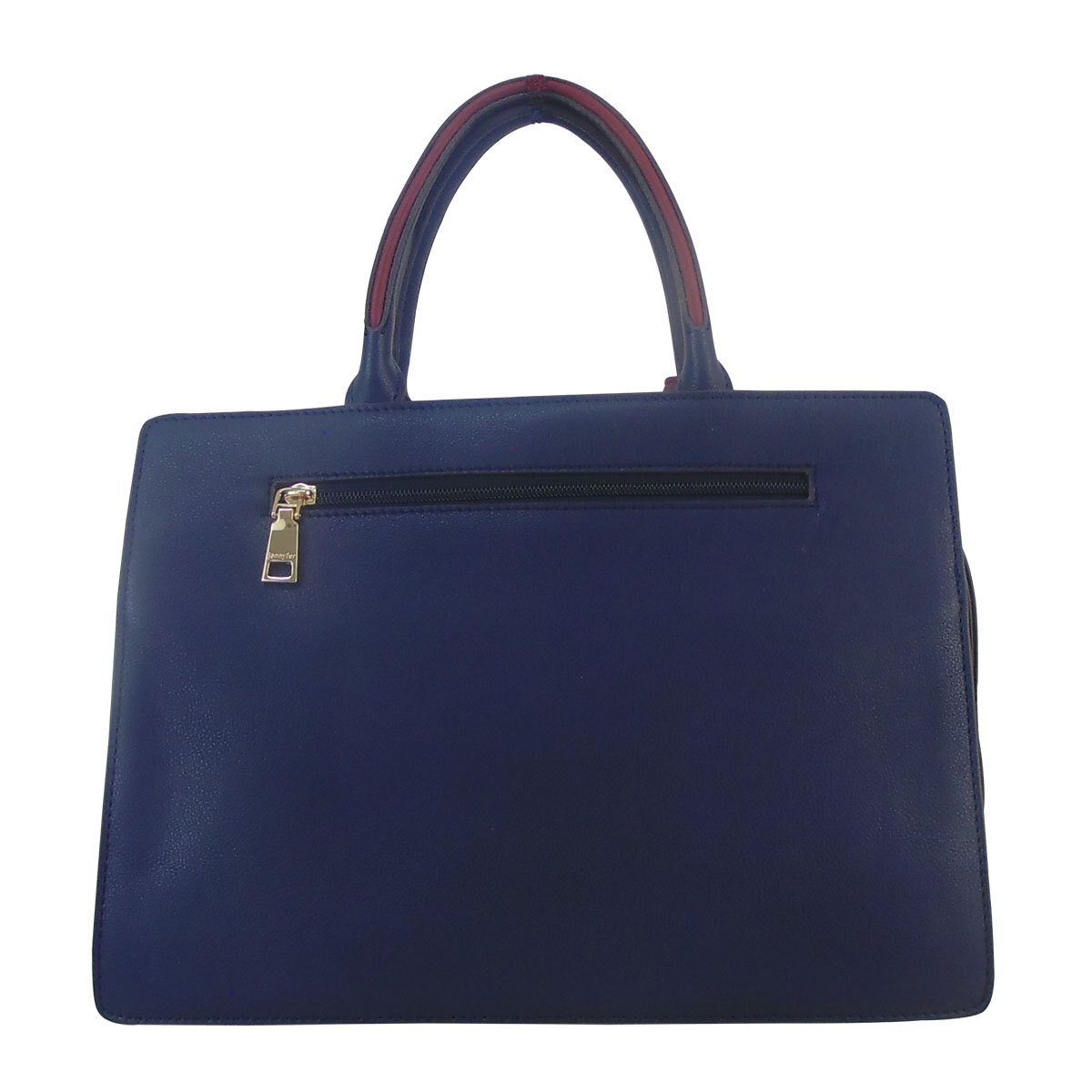 Bolso con Detalles Color Vino Jennyfer