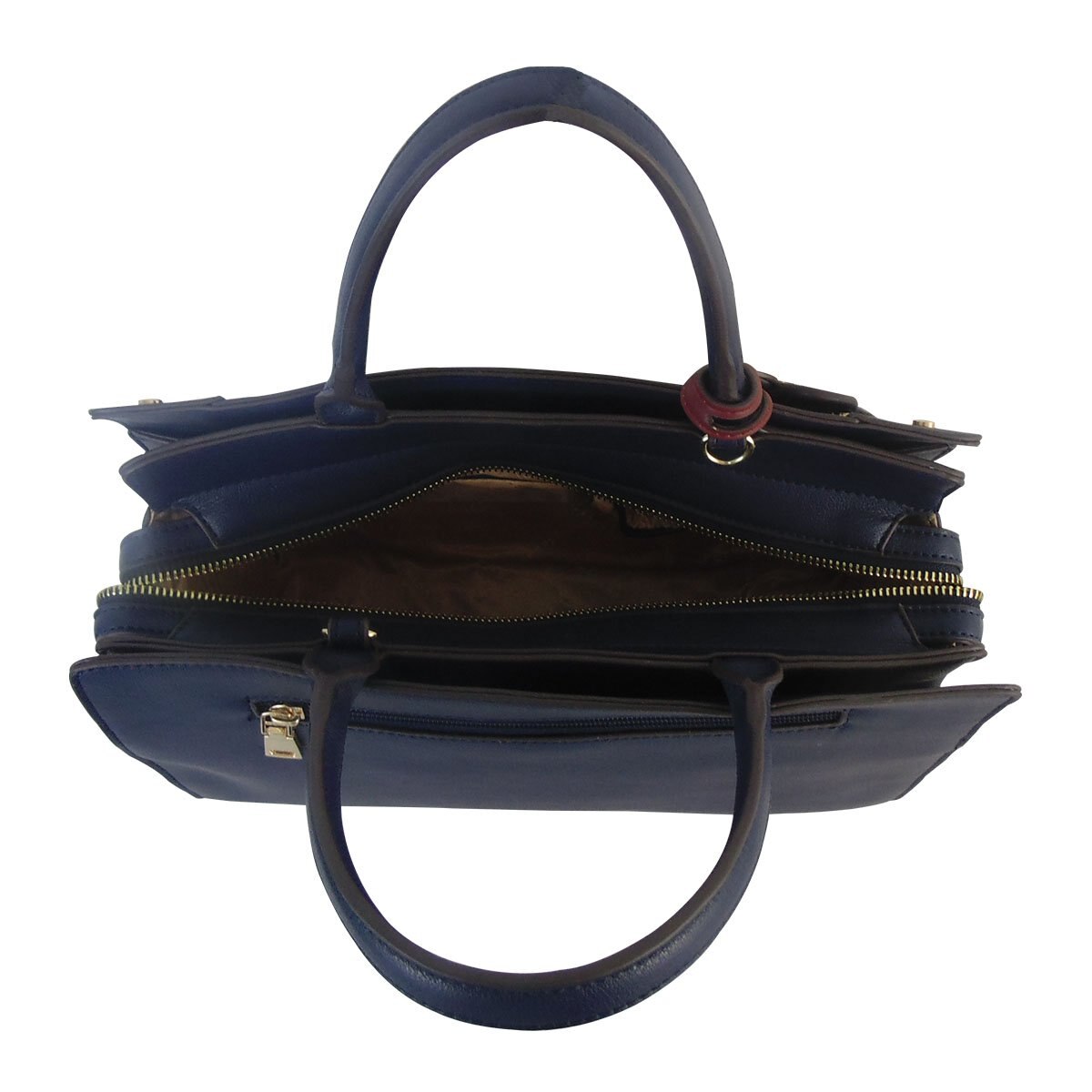 Bolso con Detalles Color Vino Jennyfer