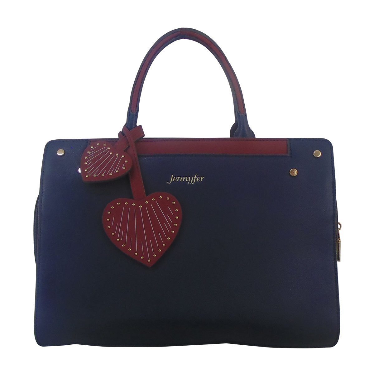 Bolso con Detalles Color Vino Jennyfer