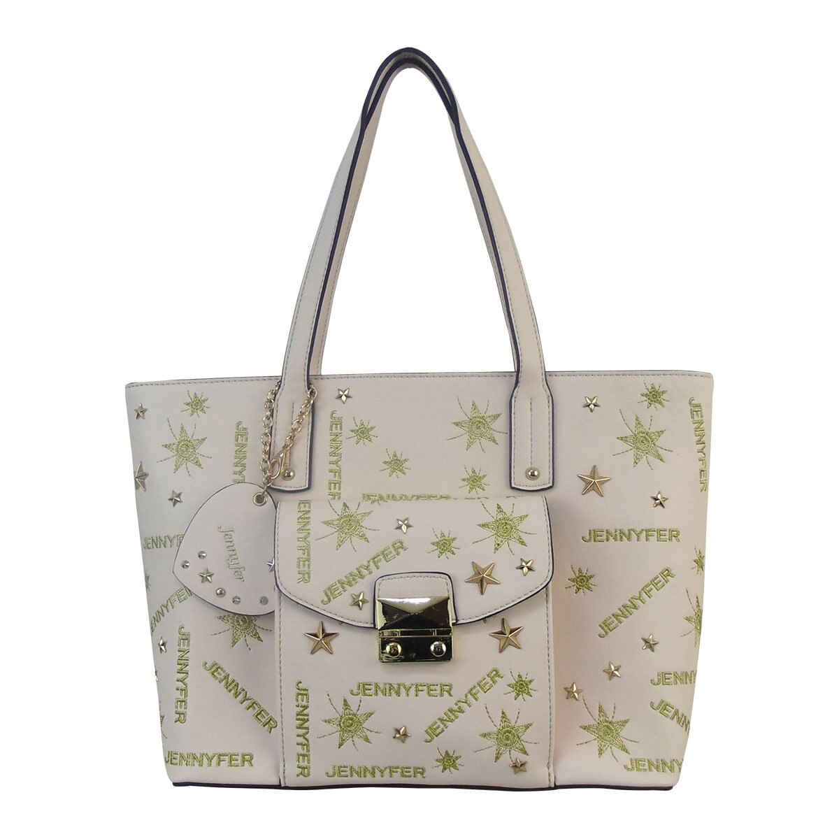 Bolso de Color Beige con Estoperoles Jennyfer