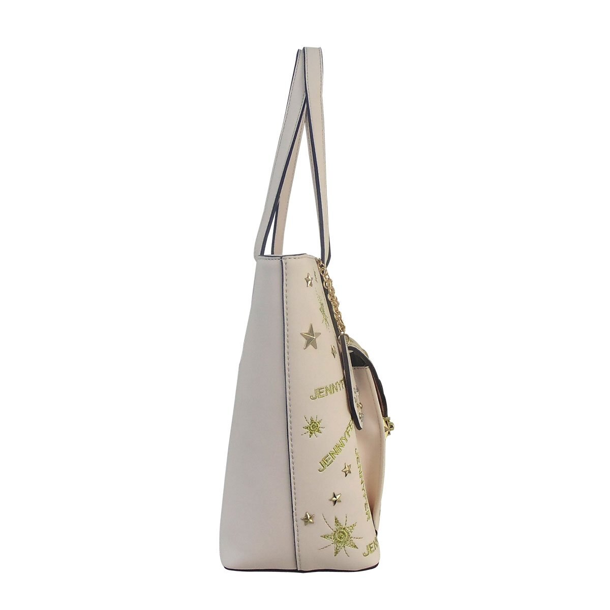 Bolso de Color Beige con Estoperoles Jennyfer