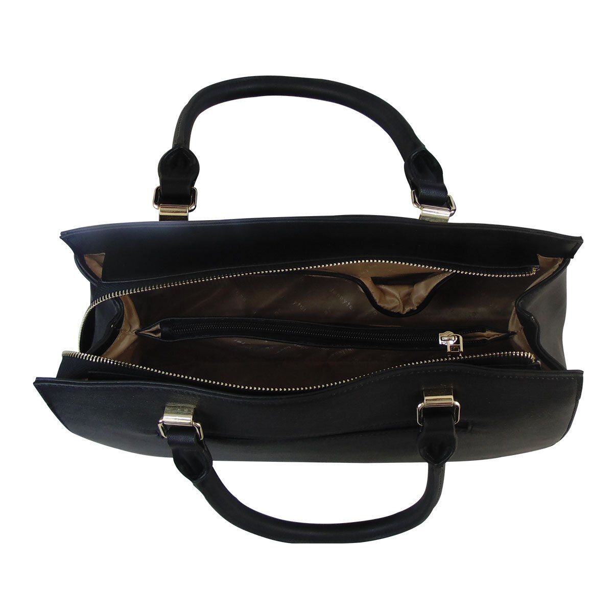 Bolso de Color Negro con Llavero Jennyfer