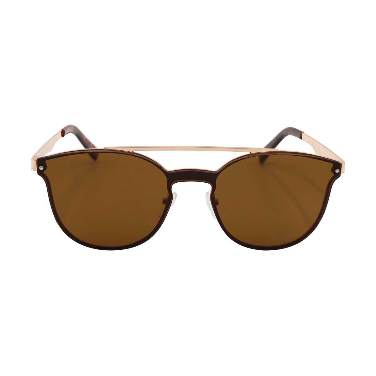 Lentes Rndcat Mtl Dorado Micas Cafés Emanuel Ungaro