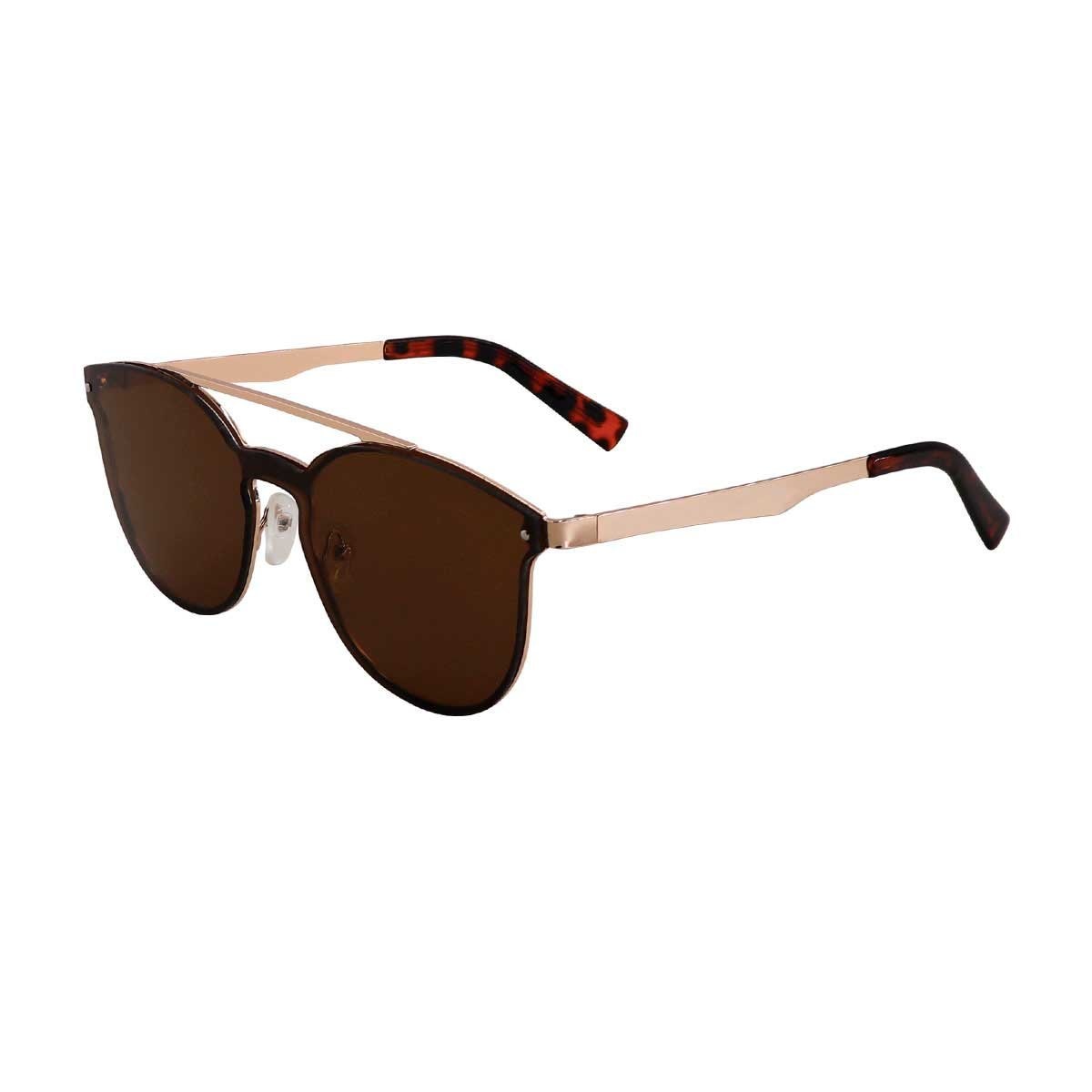 Lentes Rndcat Mtl Dorado Micas Cafés Emanuel Ungaro