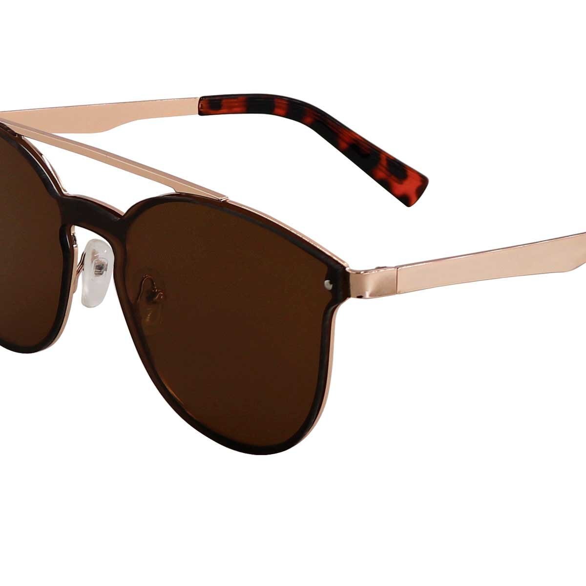 Lentes Rndcat Mtl Dorado Micas Cafés Emanuel Ungaro