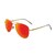 Lentes Aviador Mtl Dorado Micas Flash Rojo Mossimo