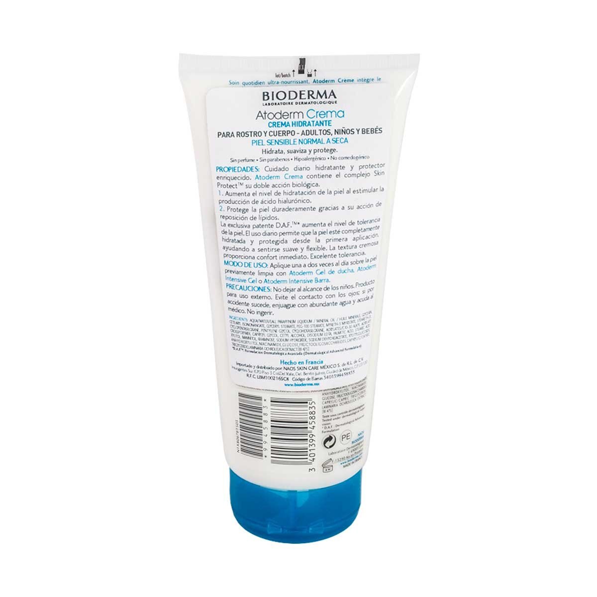 Atoderm Crema Tubo 200 Ml Bioderma