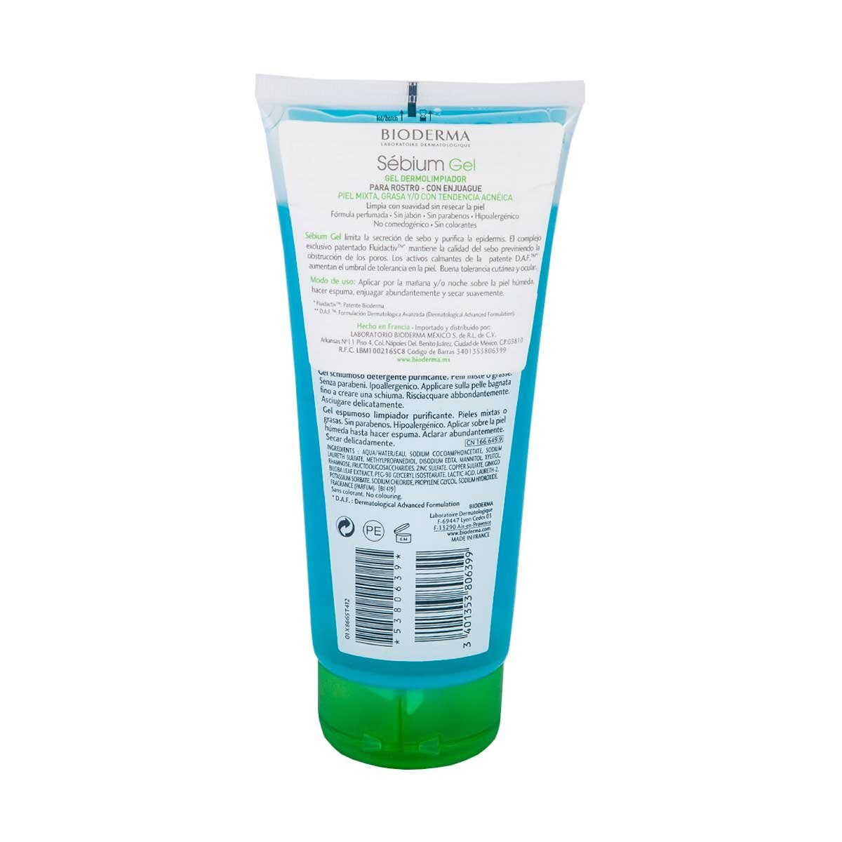 Sébium Gel 200 Ml Tubo Bioderma