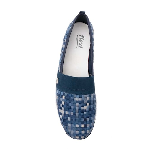 Slip On Textil de Mezclilla Flexi