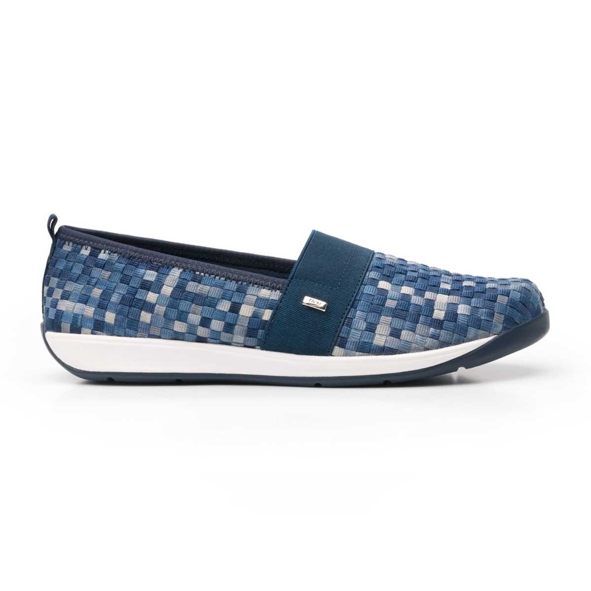 Slip On Textil de Mezclilla Flexi