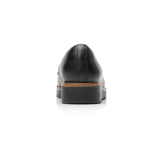 Mocasín Negro con Herraje Flexi